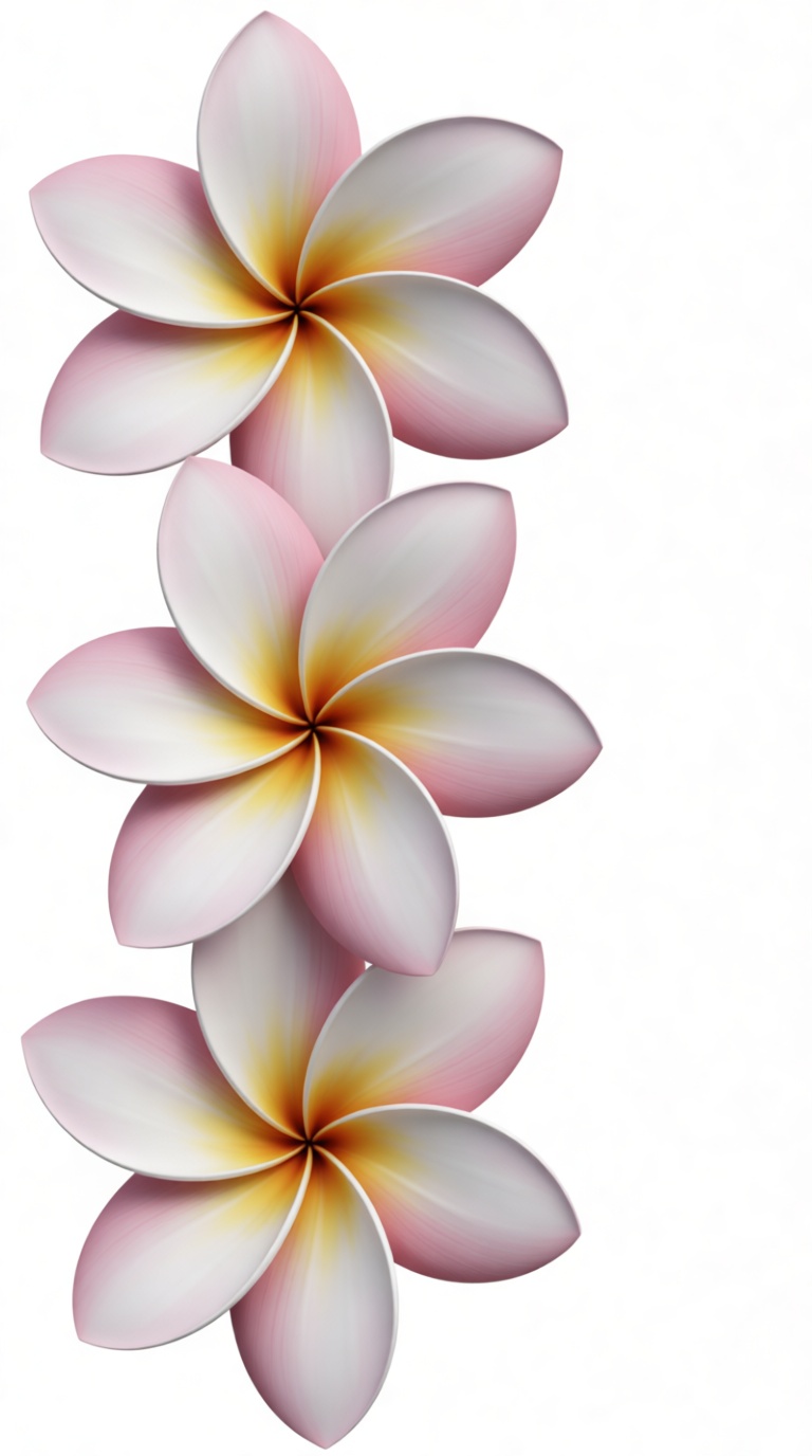 Plumeria Flower Sculpture free 3D printable STL