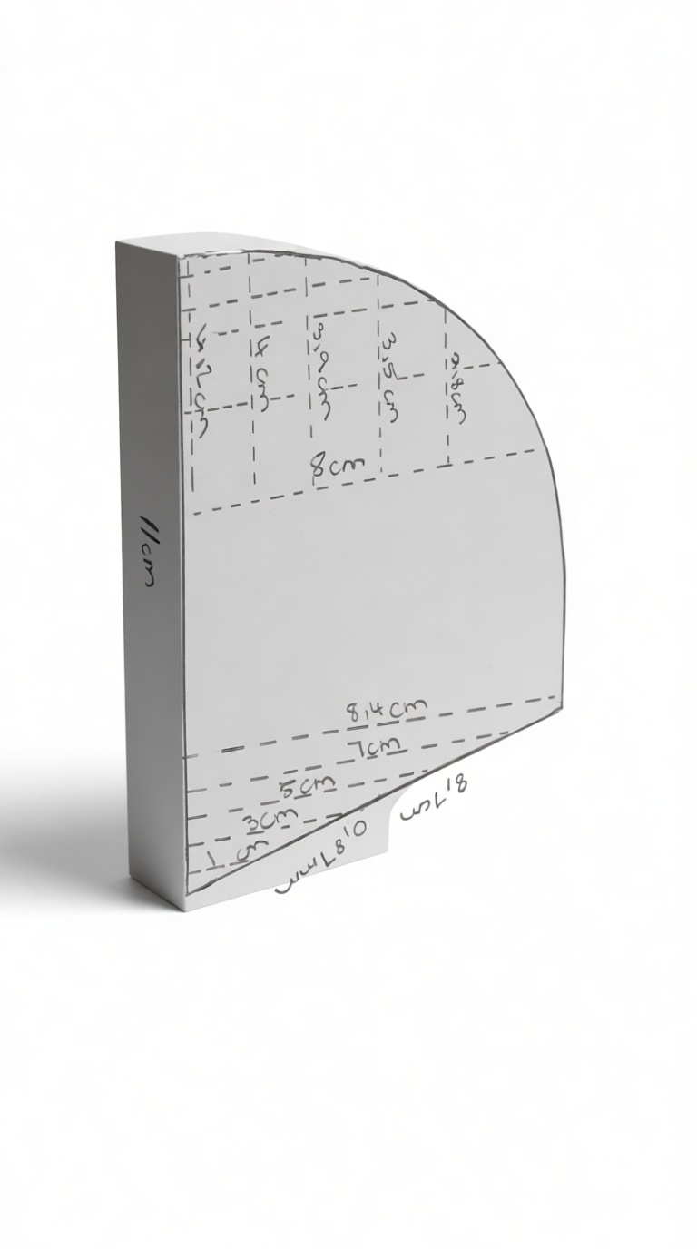 Curved Section Model free 3D printable STL