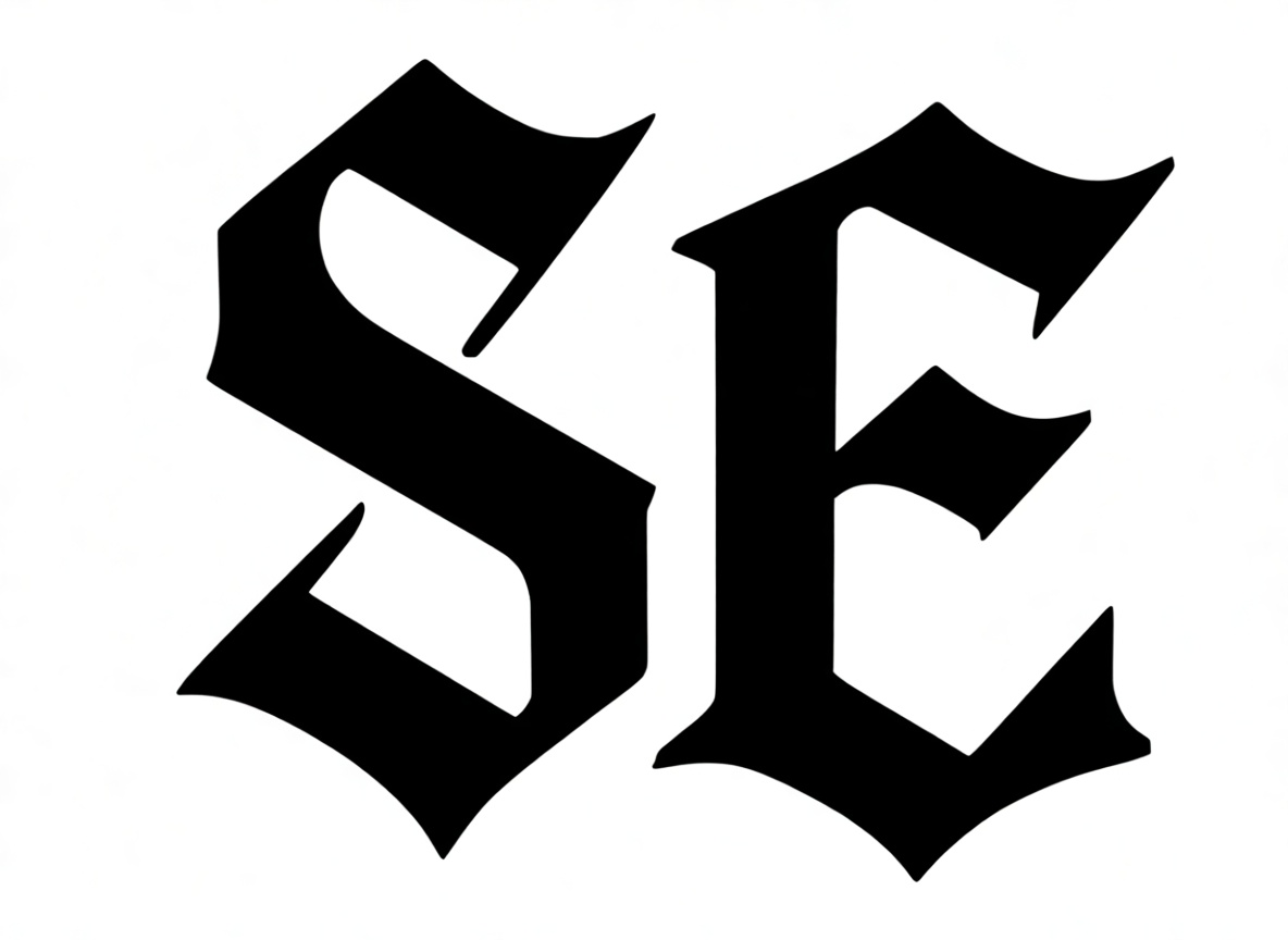 SE Gothic Letters free 3D printable STL