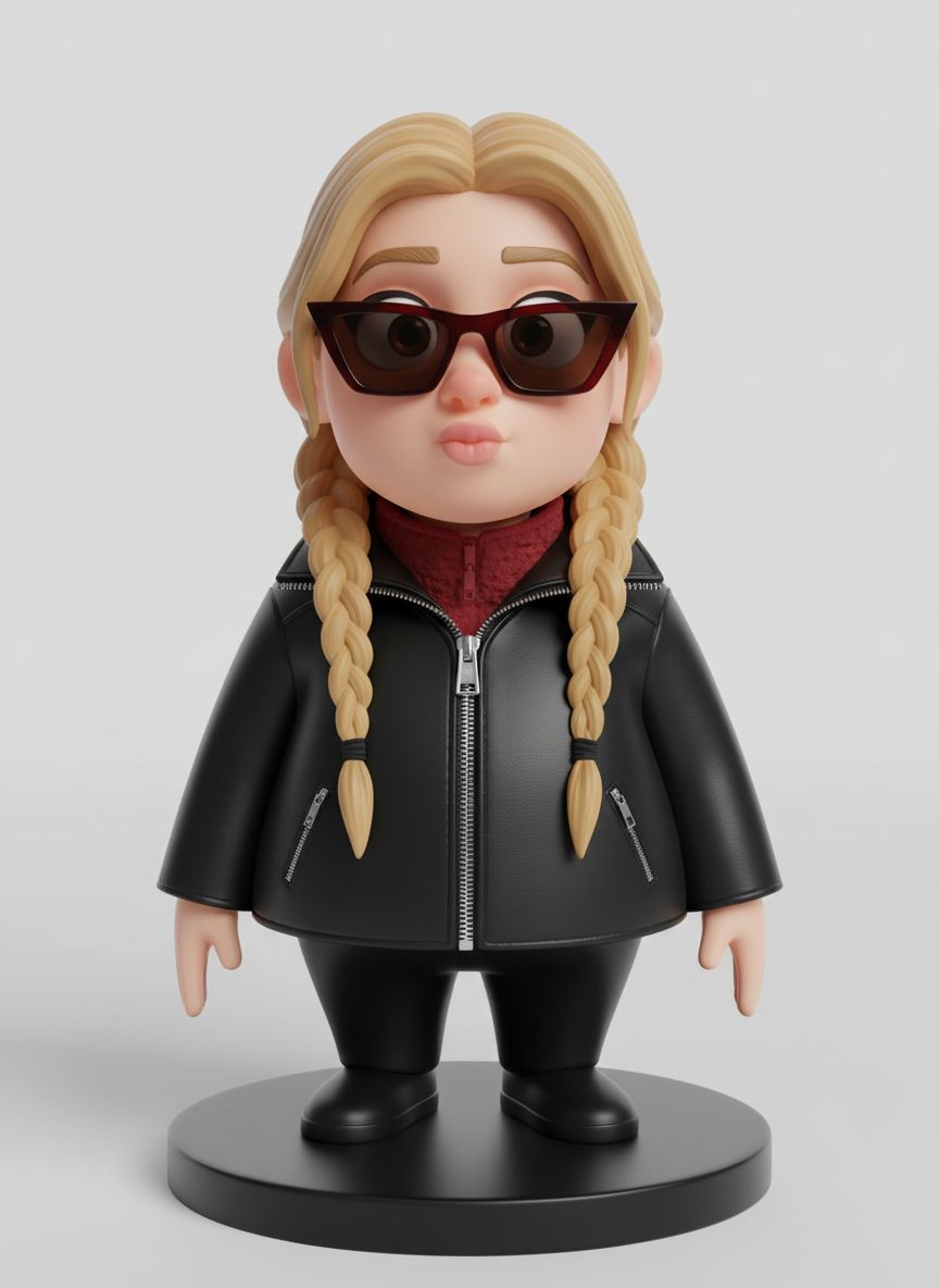Stylish Female Figure free 3D printable STL