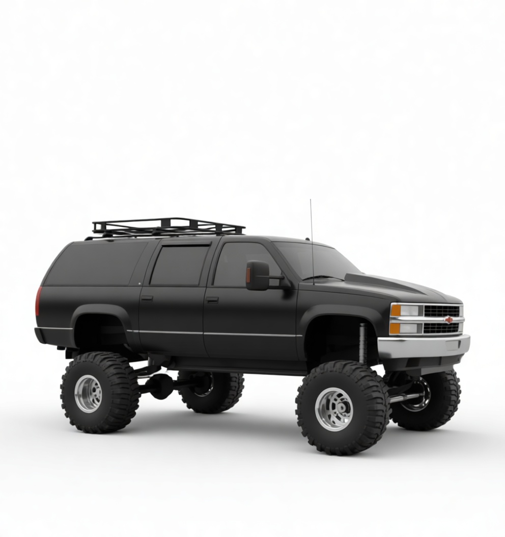 1990s Chevrolet Suburban Model free 3D printable STL