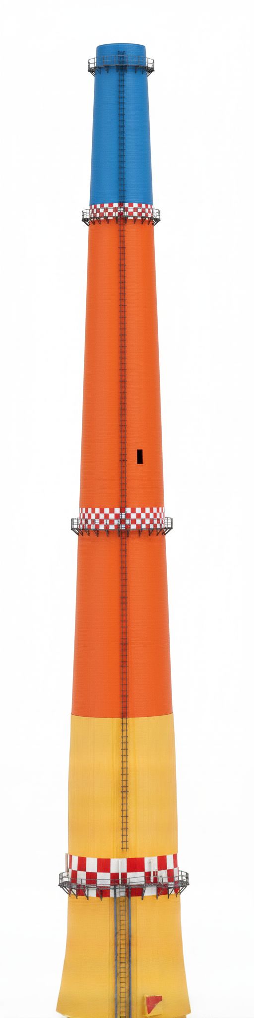 Industrial Chimney Model free 3D printable STL