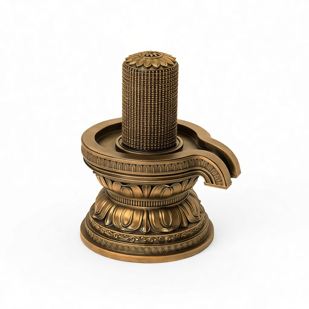 Shiva Lingam Sculpture free 3D printable STL