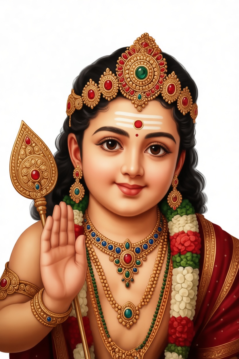 Lord Murugan Figurine free 3D printable STL