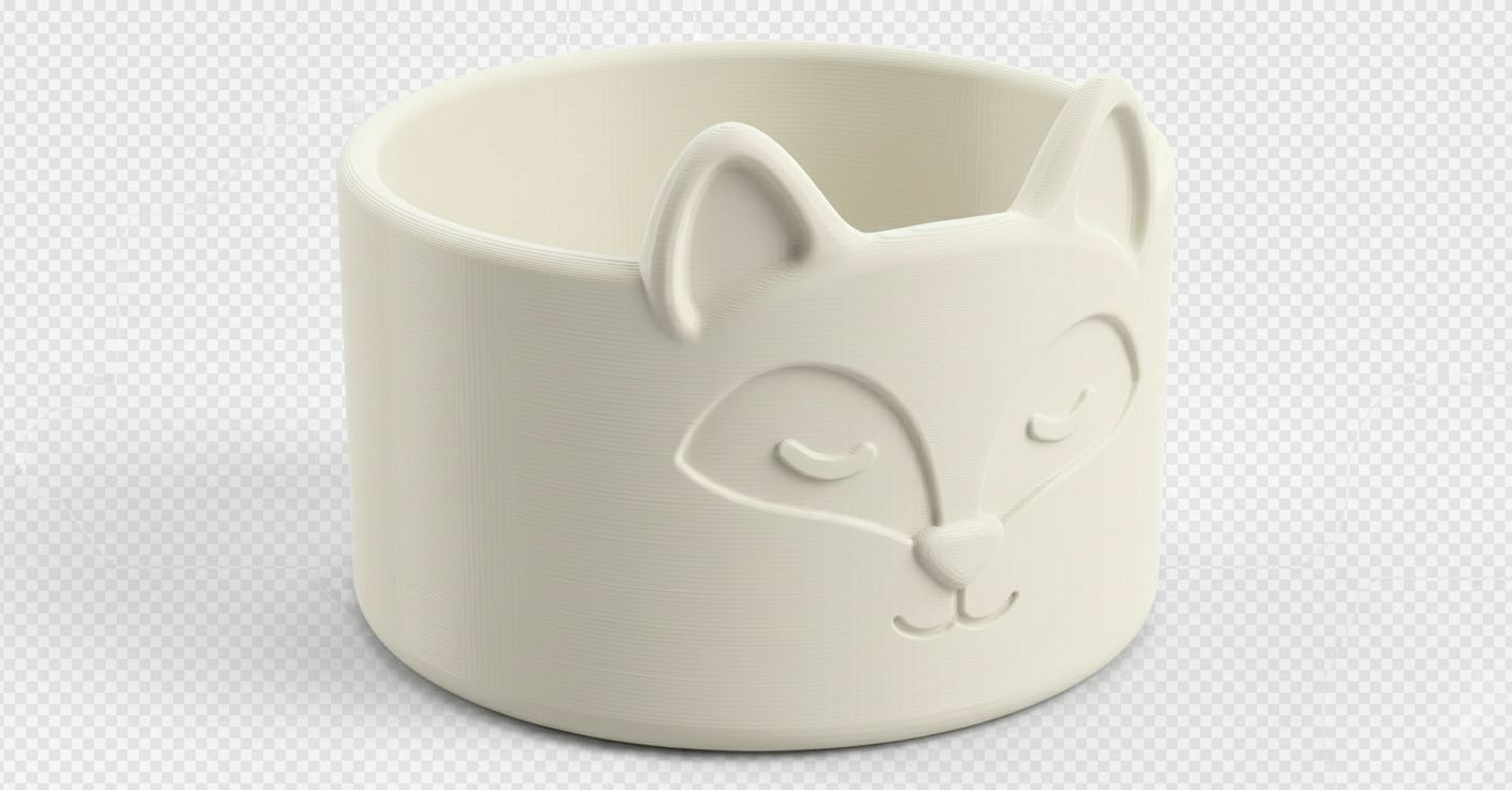 Fox Face Planter free 3D printable STL