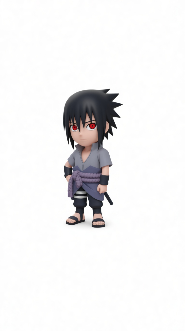Sasuke Uchiha Miniature free 3D printable STL