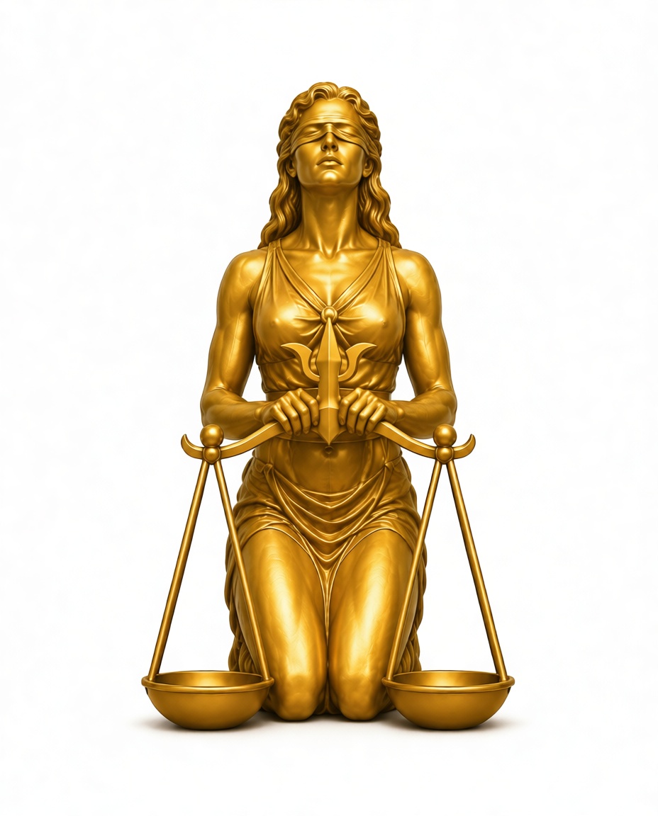 Lady Justice Statue free 3D printable STL
