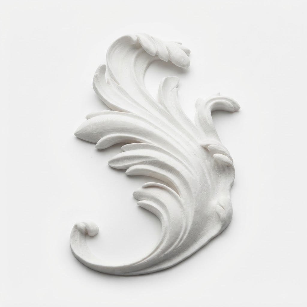 Acanthus Leaf Ornament free 3D printable STL