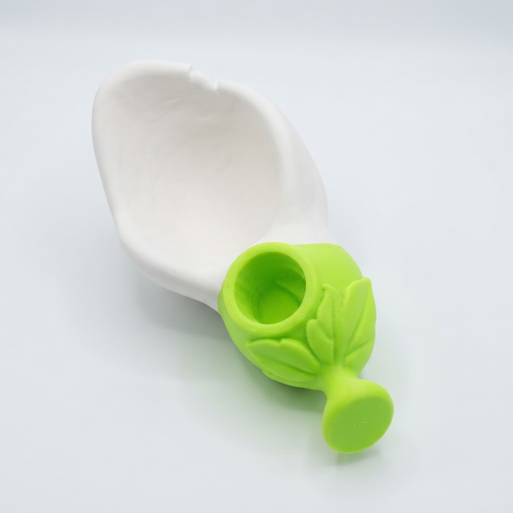 Calla Lily Vase Miniature free 3D printable STL