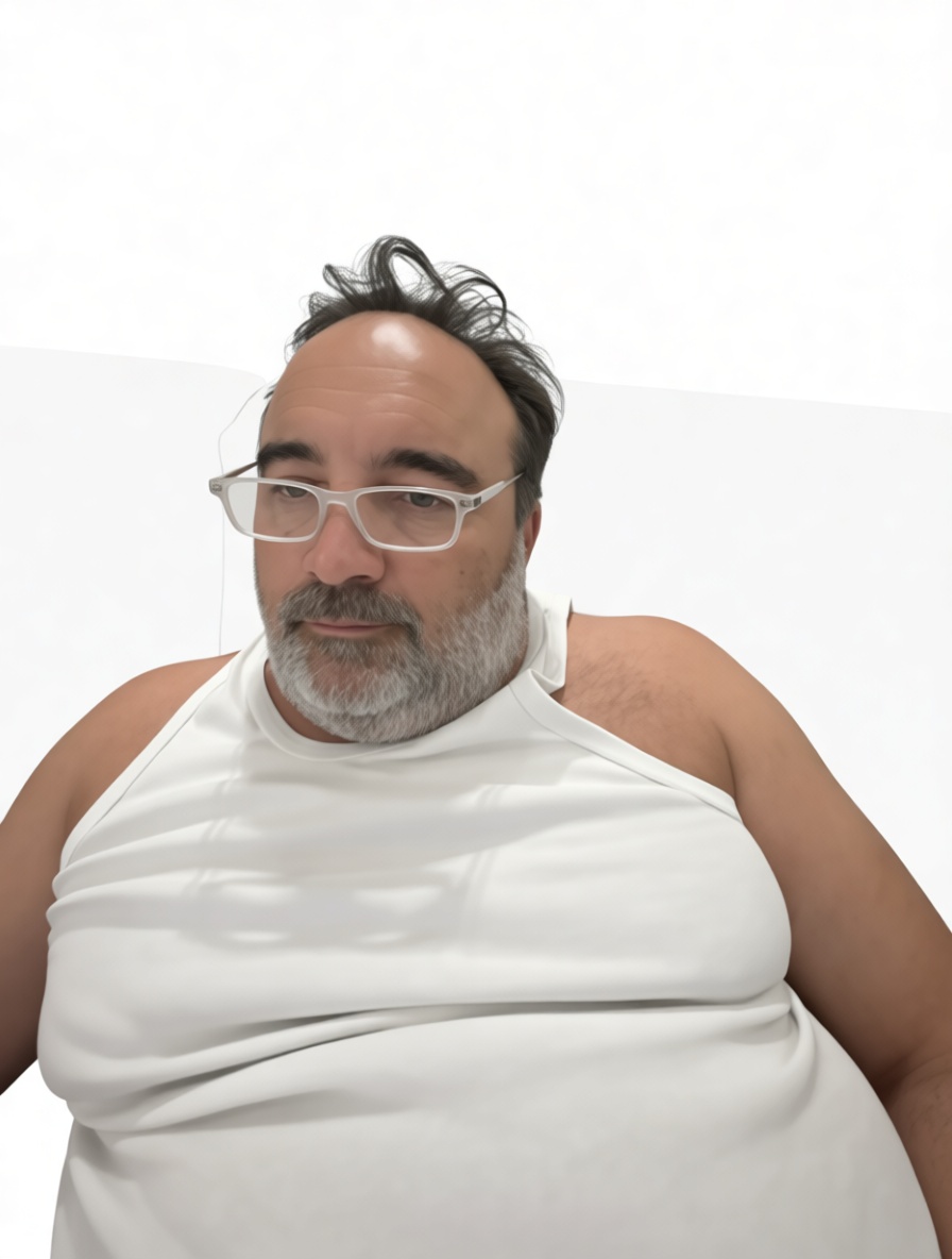Middle-Aged Man Bust free 3D printable STL