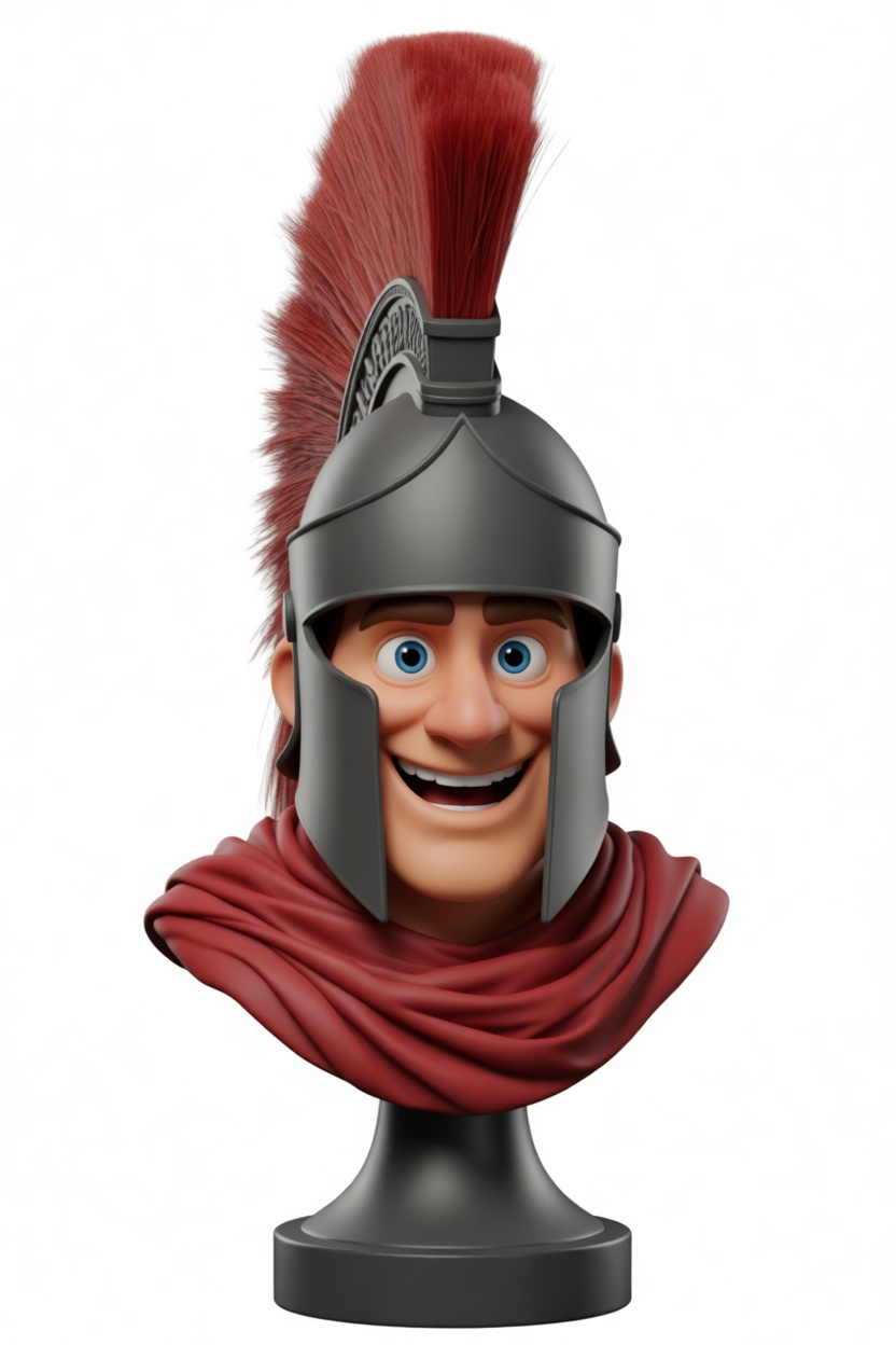 Roman Soldier Bust free 3D printable STL