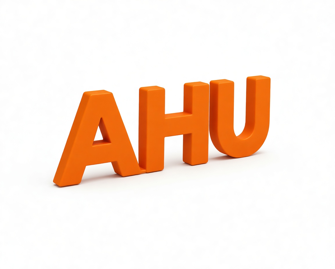 AHU Letters Model free 3D printable STL