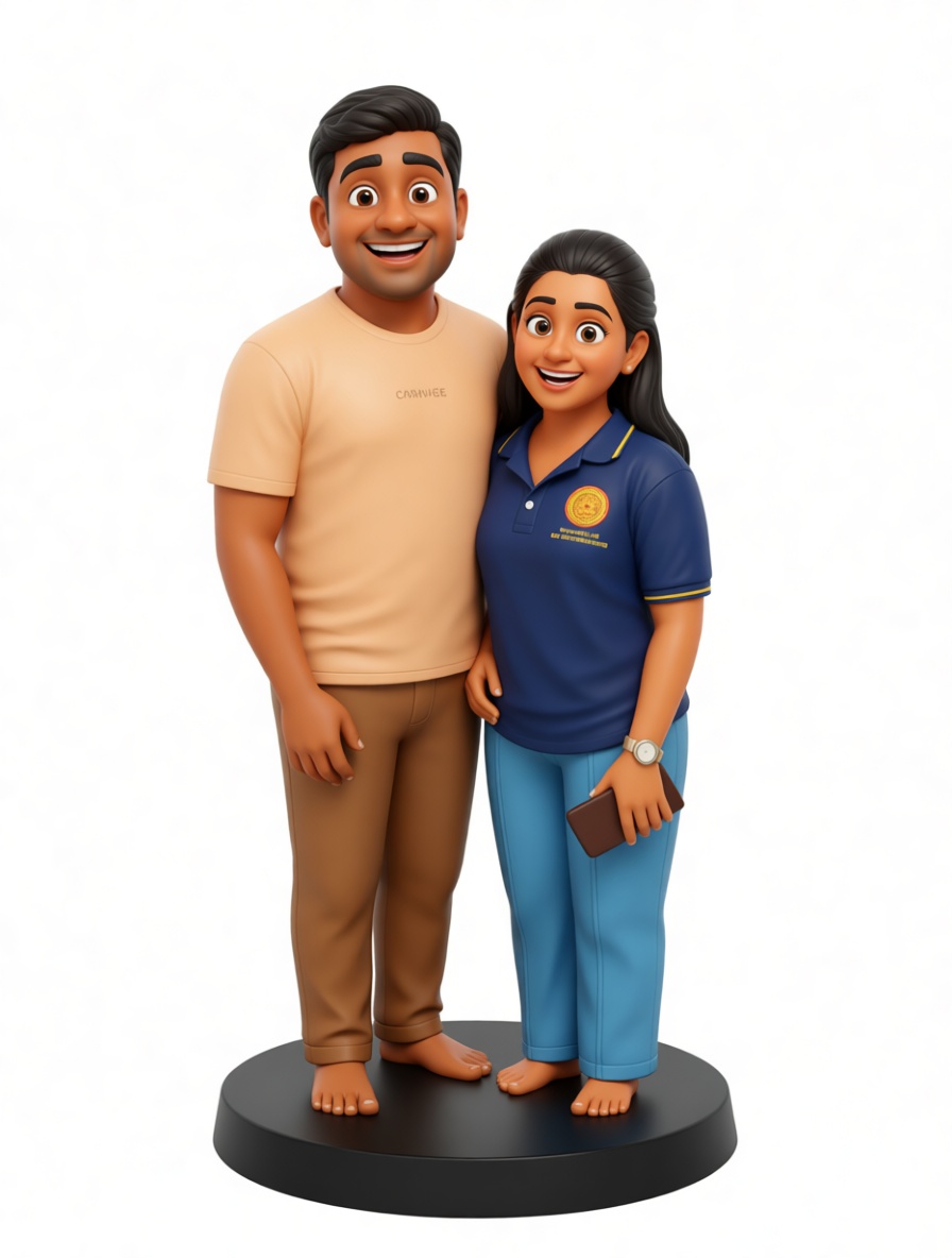 Happy Couple Figurine free 3D printable STL