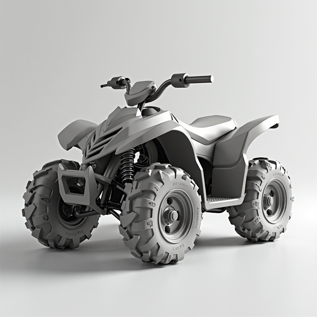 Polaris Outlaw 70 ATV Model free 3D printable STL