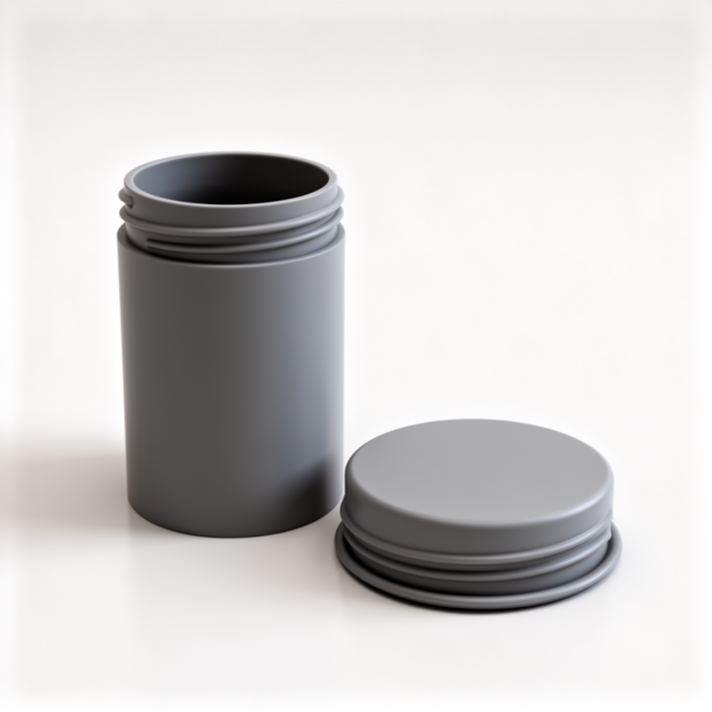 Screw Lid Cylinder Model free 3D printable STL