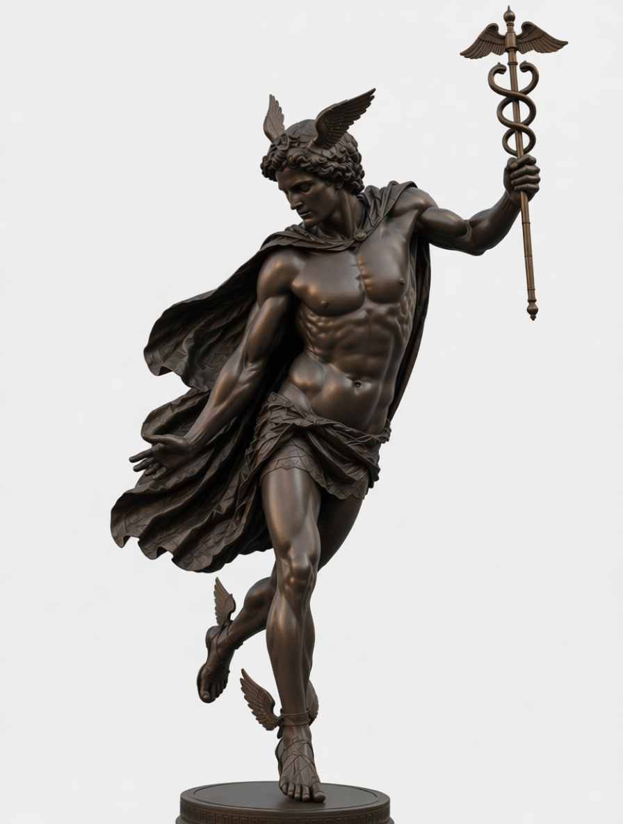 Mercury Statue free 3D printable STL