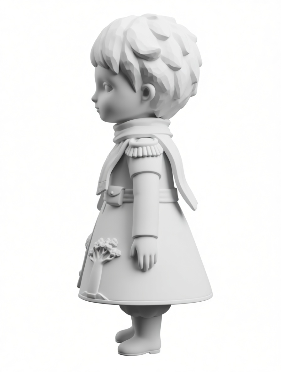 The Little Prince Figurine free 3D printable STL
