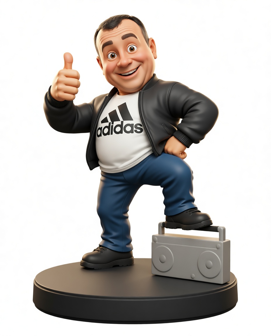 Happy Man Figurine free 3D printable STL