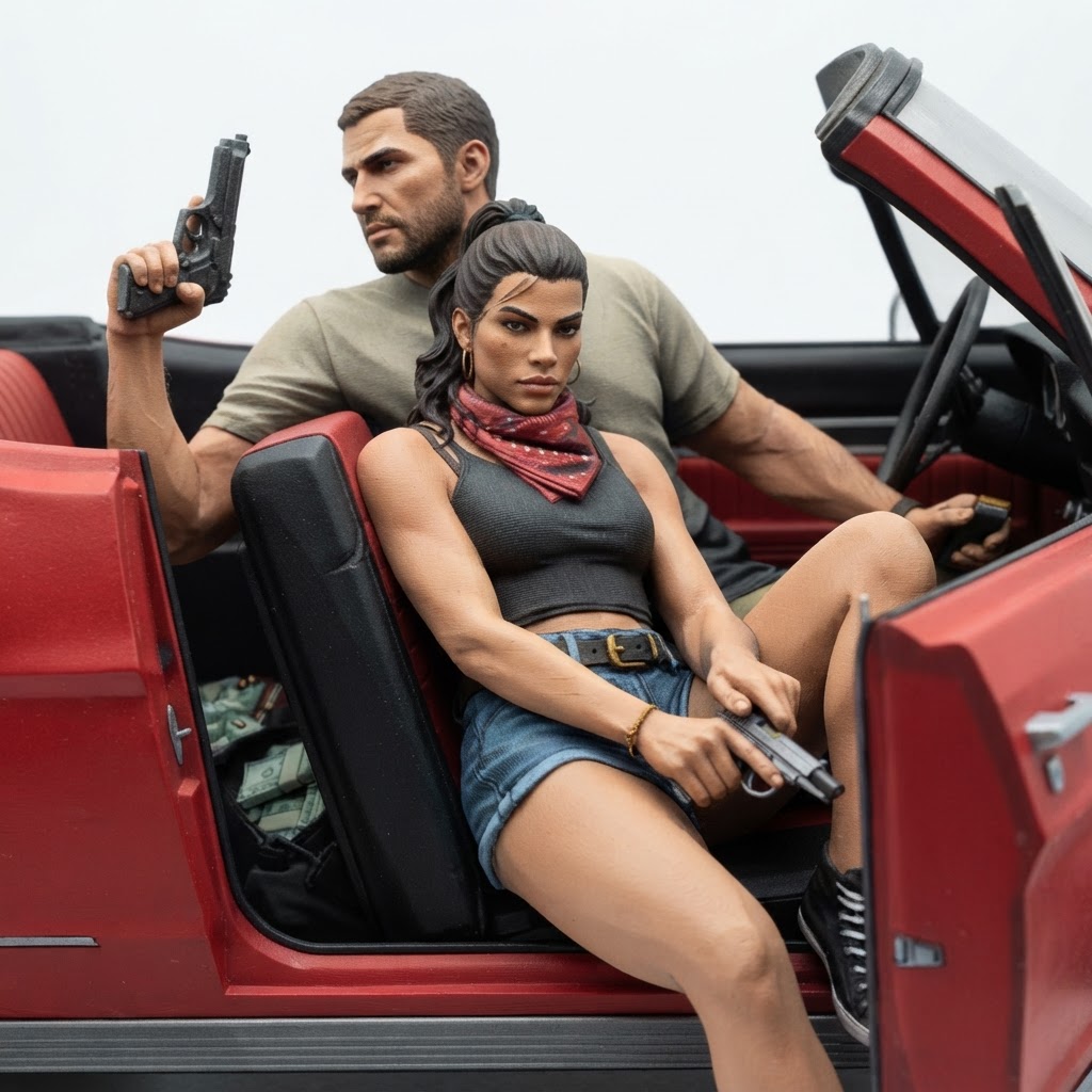 Jason and Lucia Miniature free 3D printable STL