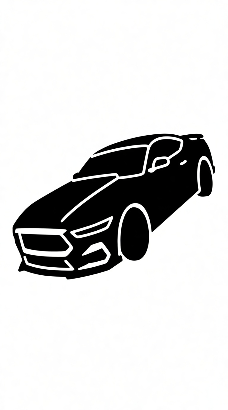 Ford Mustang Model free 3D printable STL