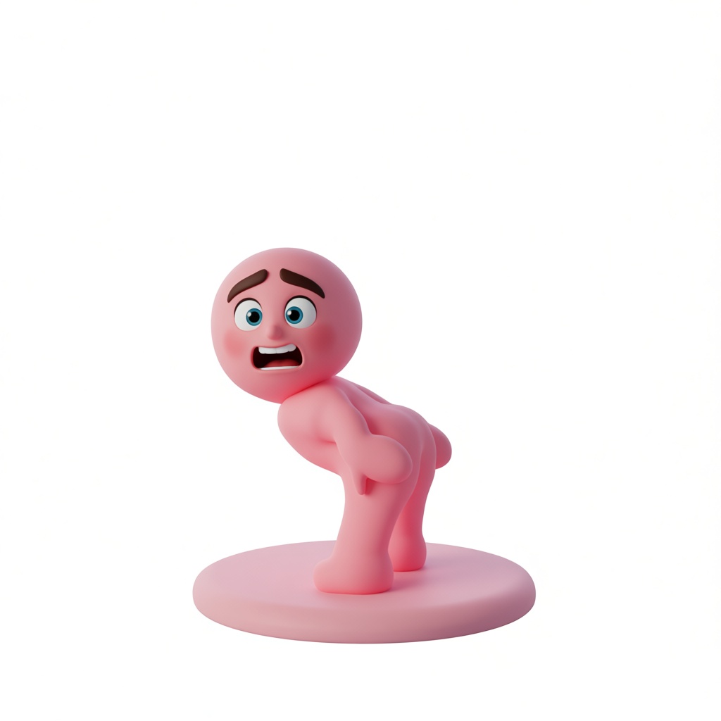 Pink Emoji Figurine free 3D printable STL