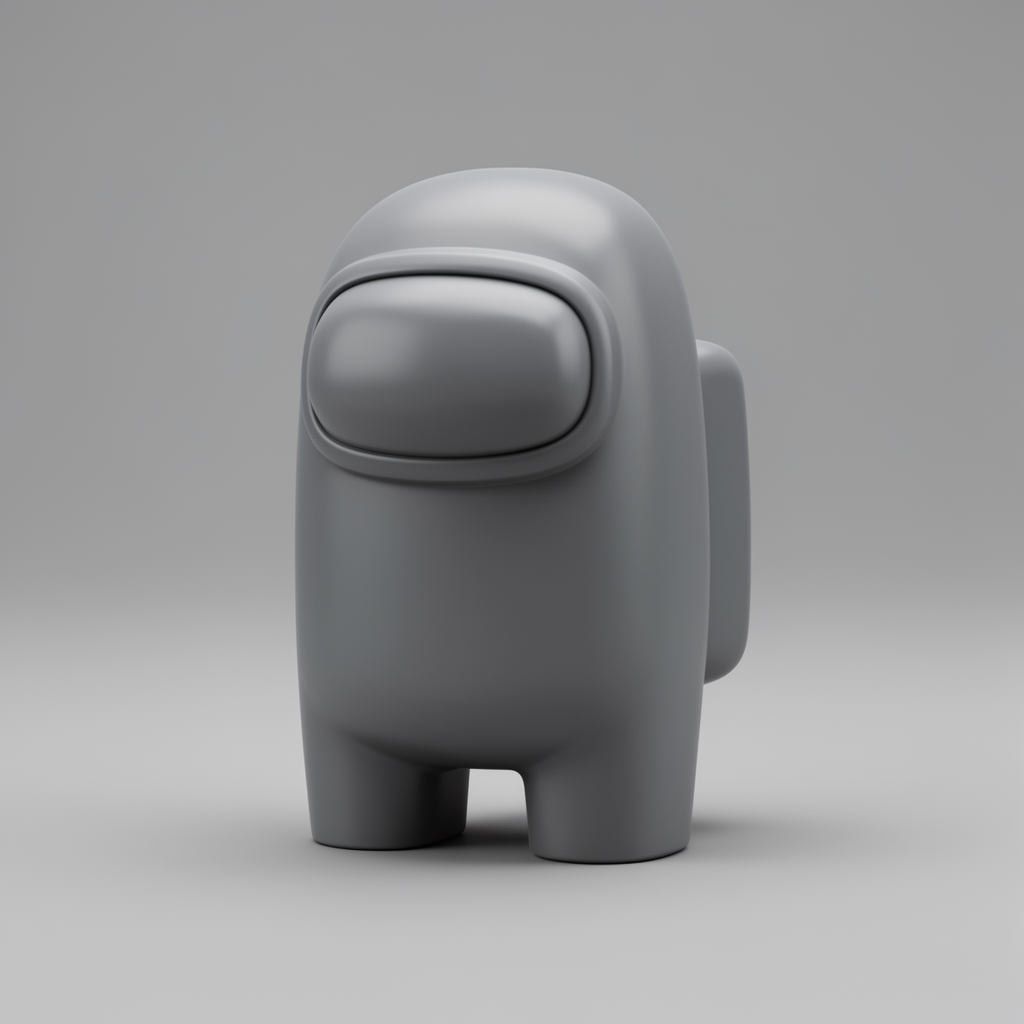 Among Us Crewmate Figurine free 3D printable STL