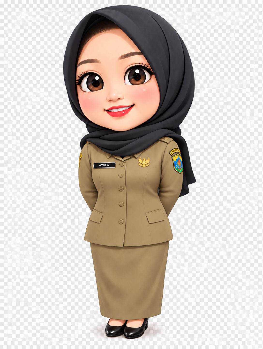 Ayula Official Uniform Figurine free 3D printable STL