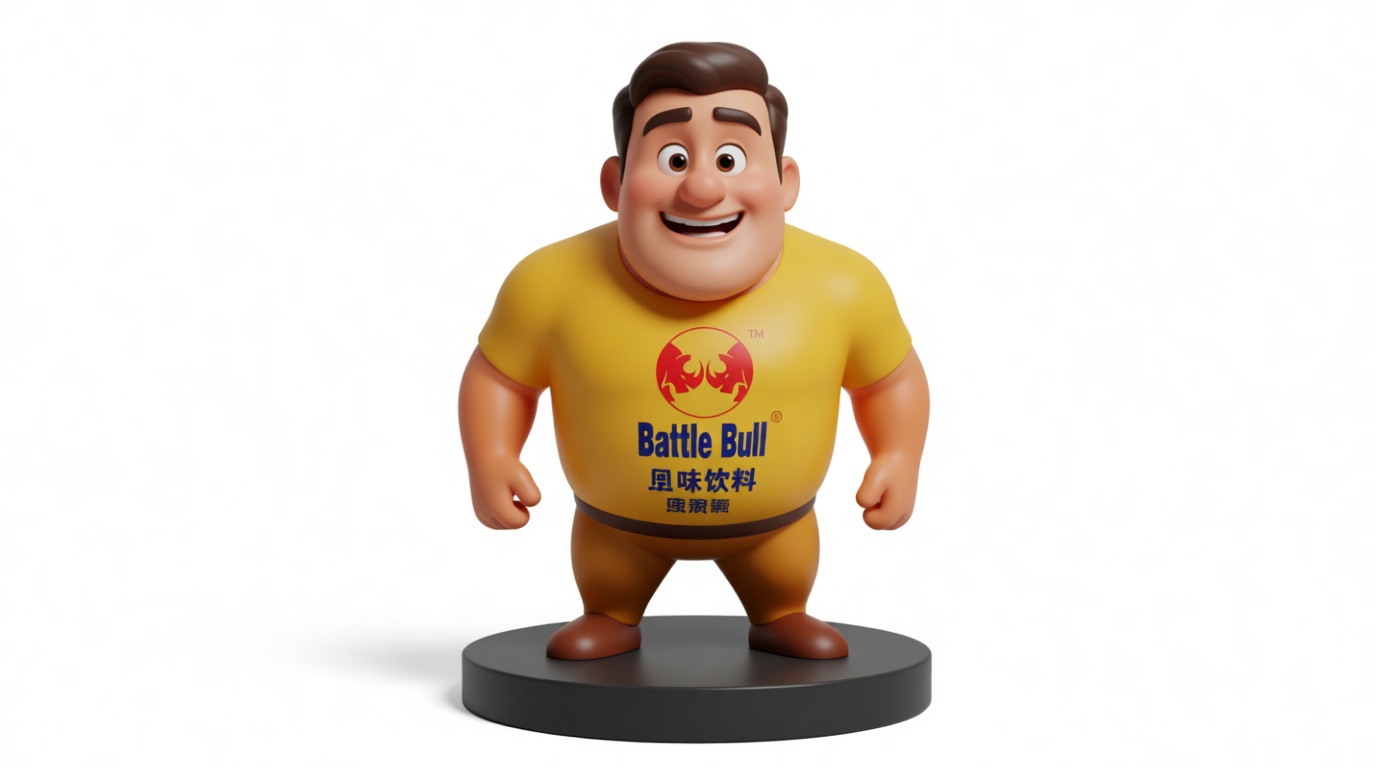 Battle Bull Mascot Figurine - Free 3D Printable STL File