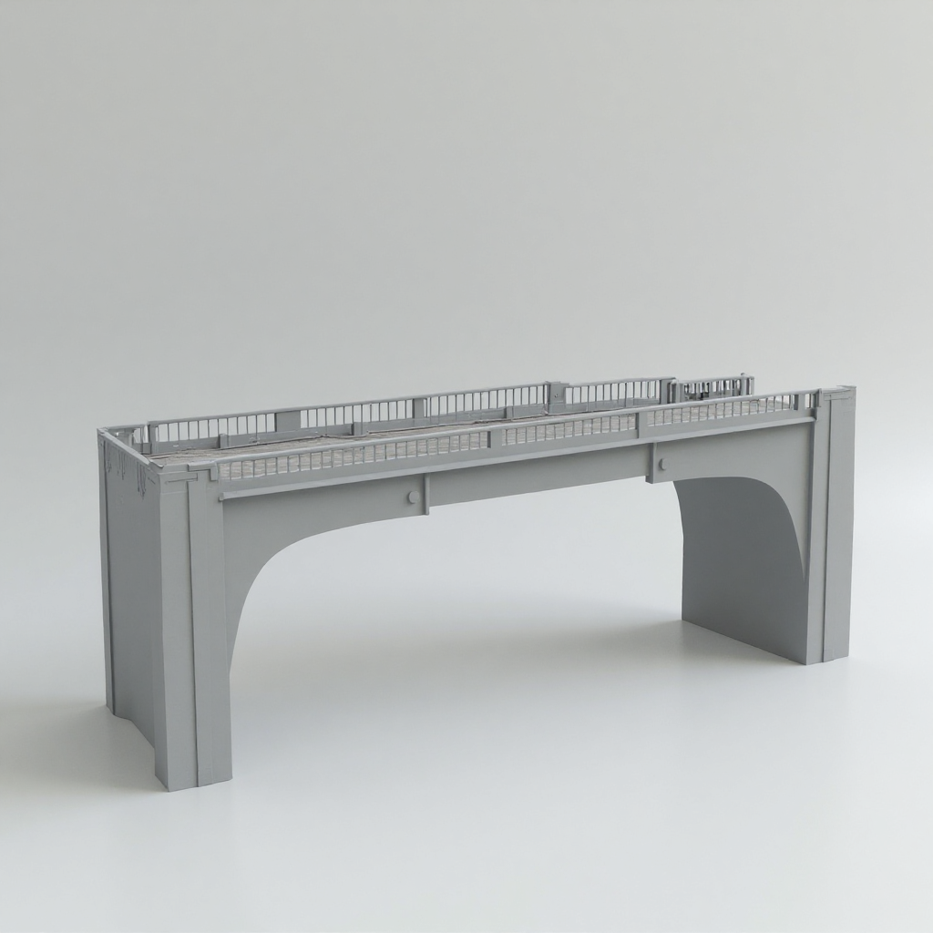 1939 Road Bridge Model free 3D printable STL