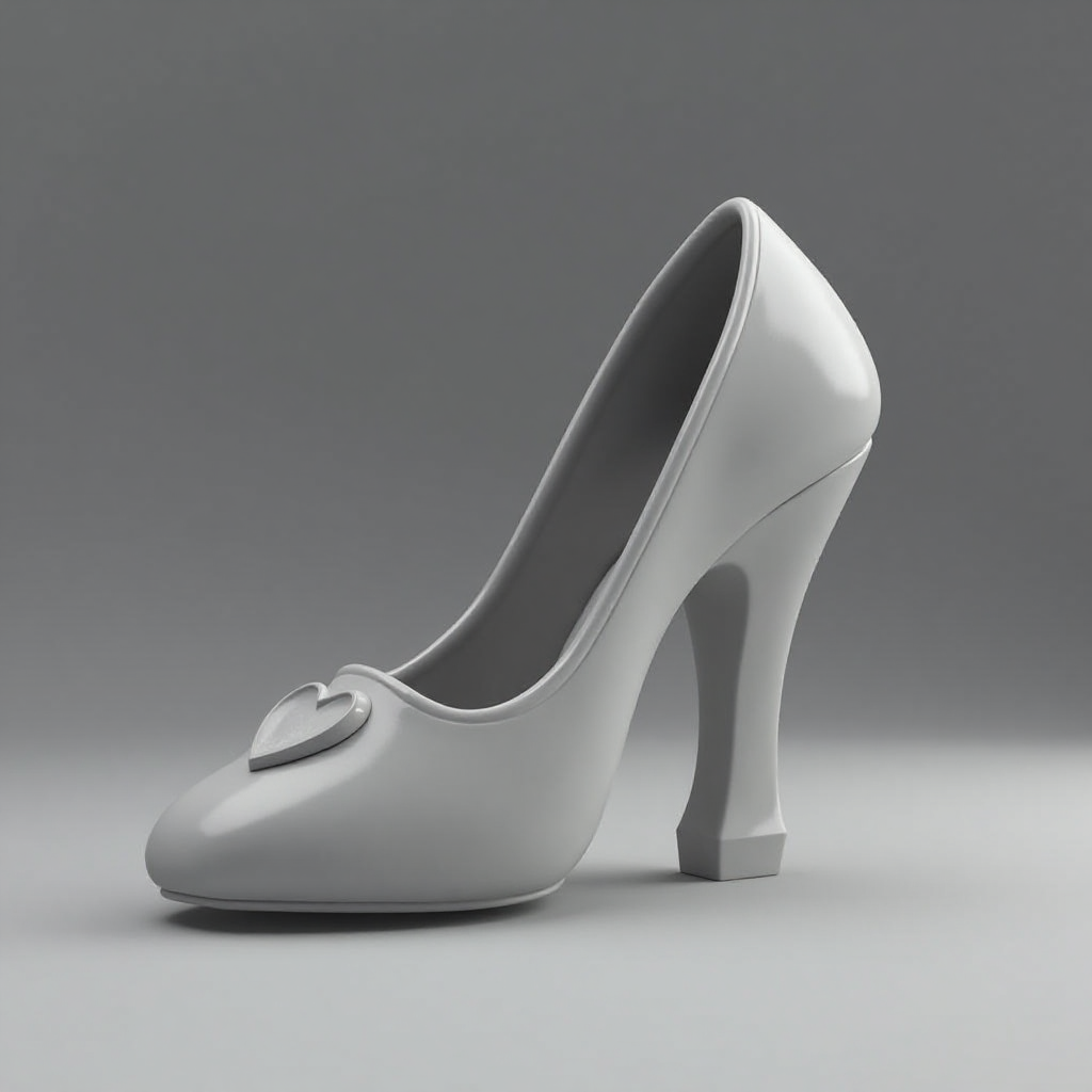 Cinderella Glass Slipper Figurine free 3D printable STL
