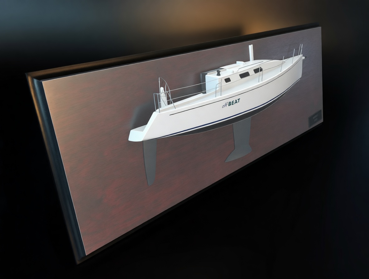 Off Beat Yacht Model free 3D printable STL