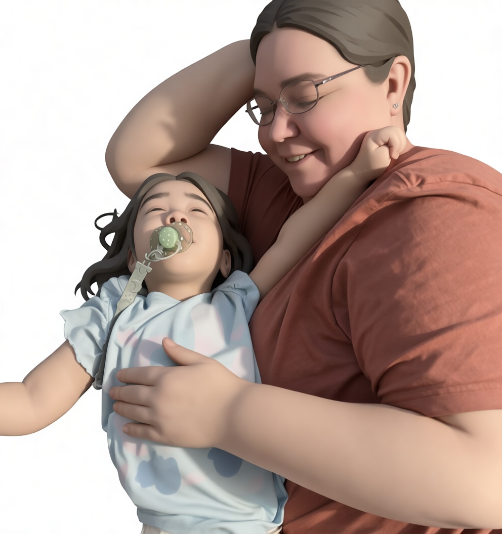 Mother and Child Figurine free 3D printable STL