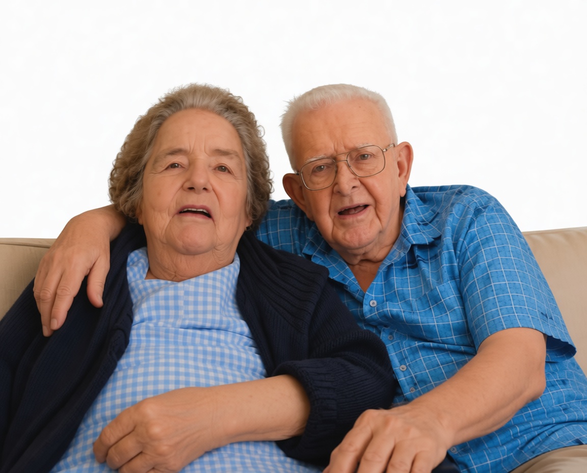 Elderly Couple Figurine free 3D printable STL
