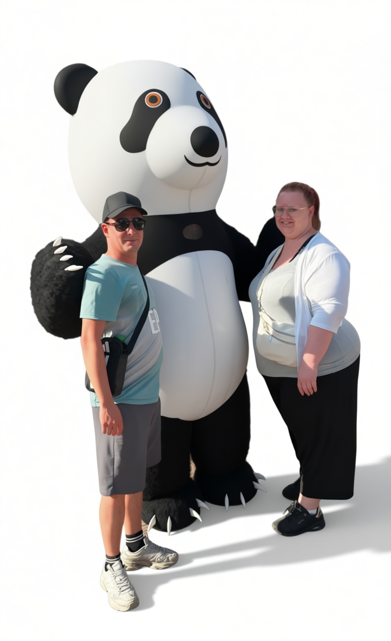 Giant Panda Figure free 3D printable STL