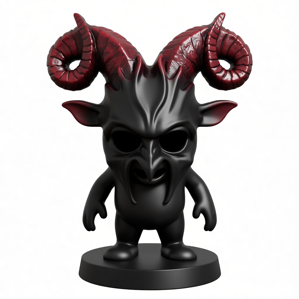 Krampus Figurine free 3D printable STL