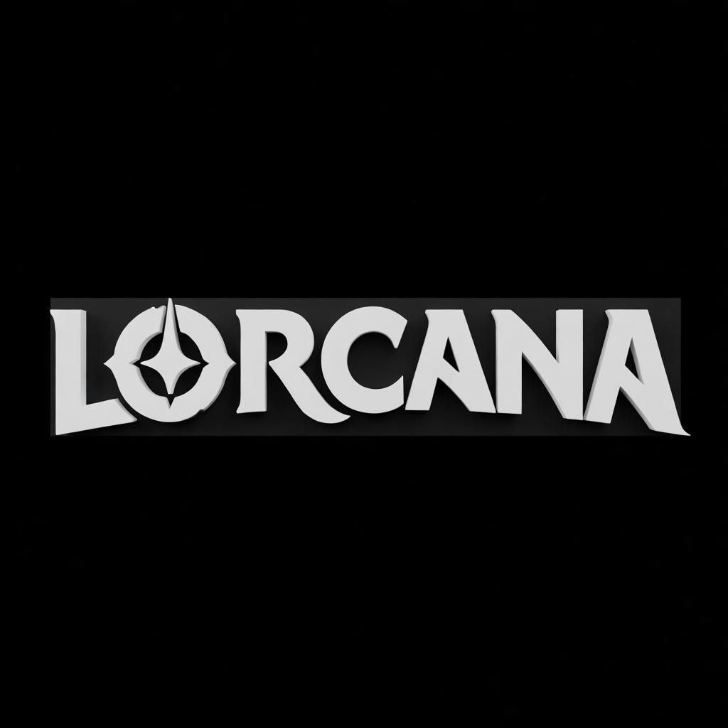 Lorcana Logo Model free 3D printable STL