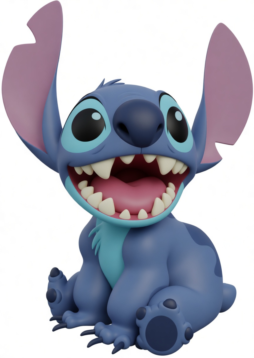 Stitch Figurine free 3D printable STL