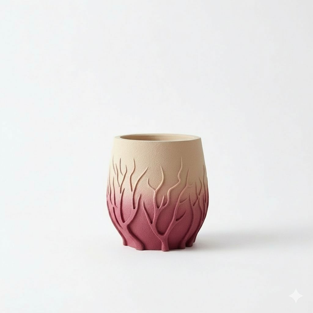 Tree Branch Vase free 3D printable STL
