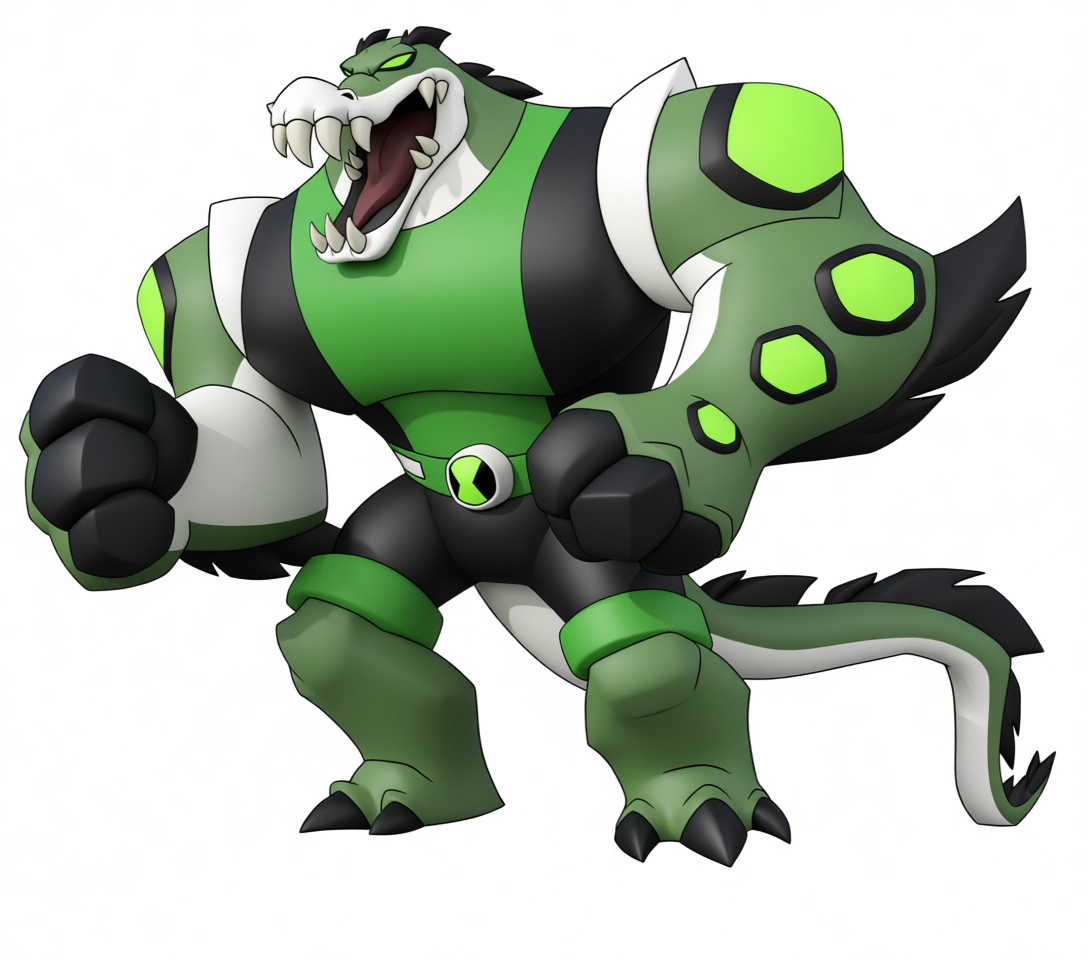 Ripjaws Ben 10 Figurine free 3D printable STL