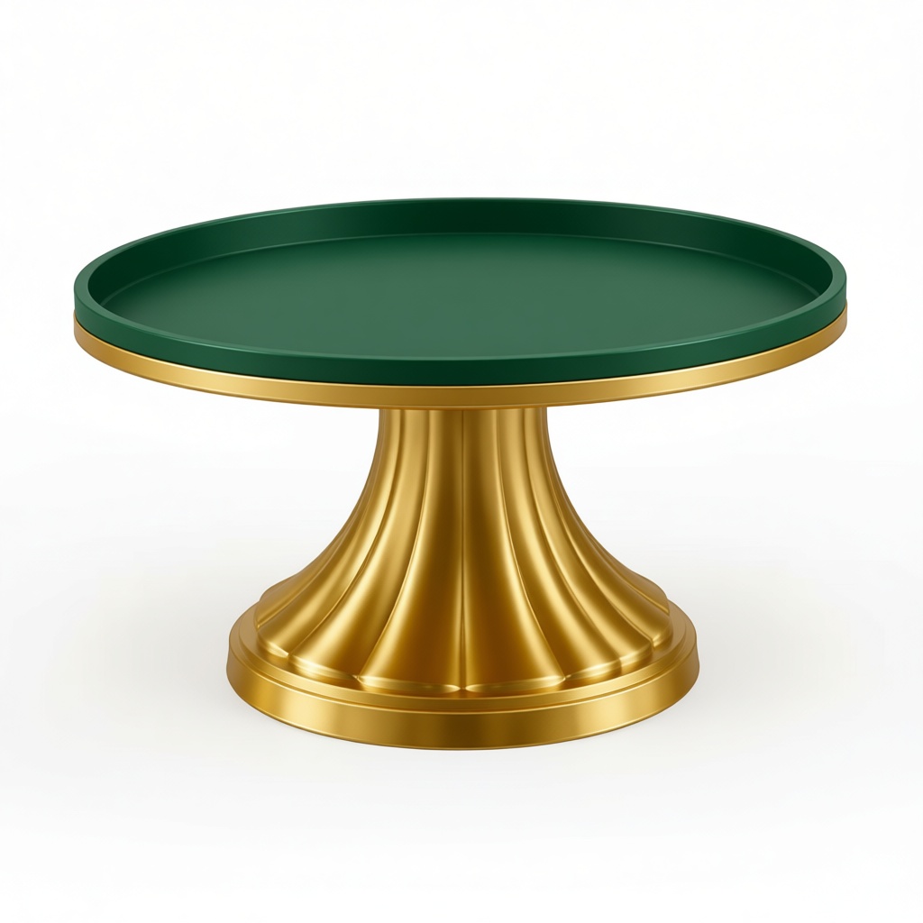 Round Cake Stand free 3D printable STL