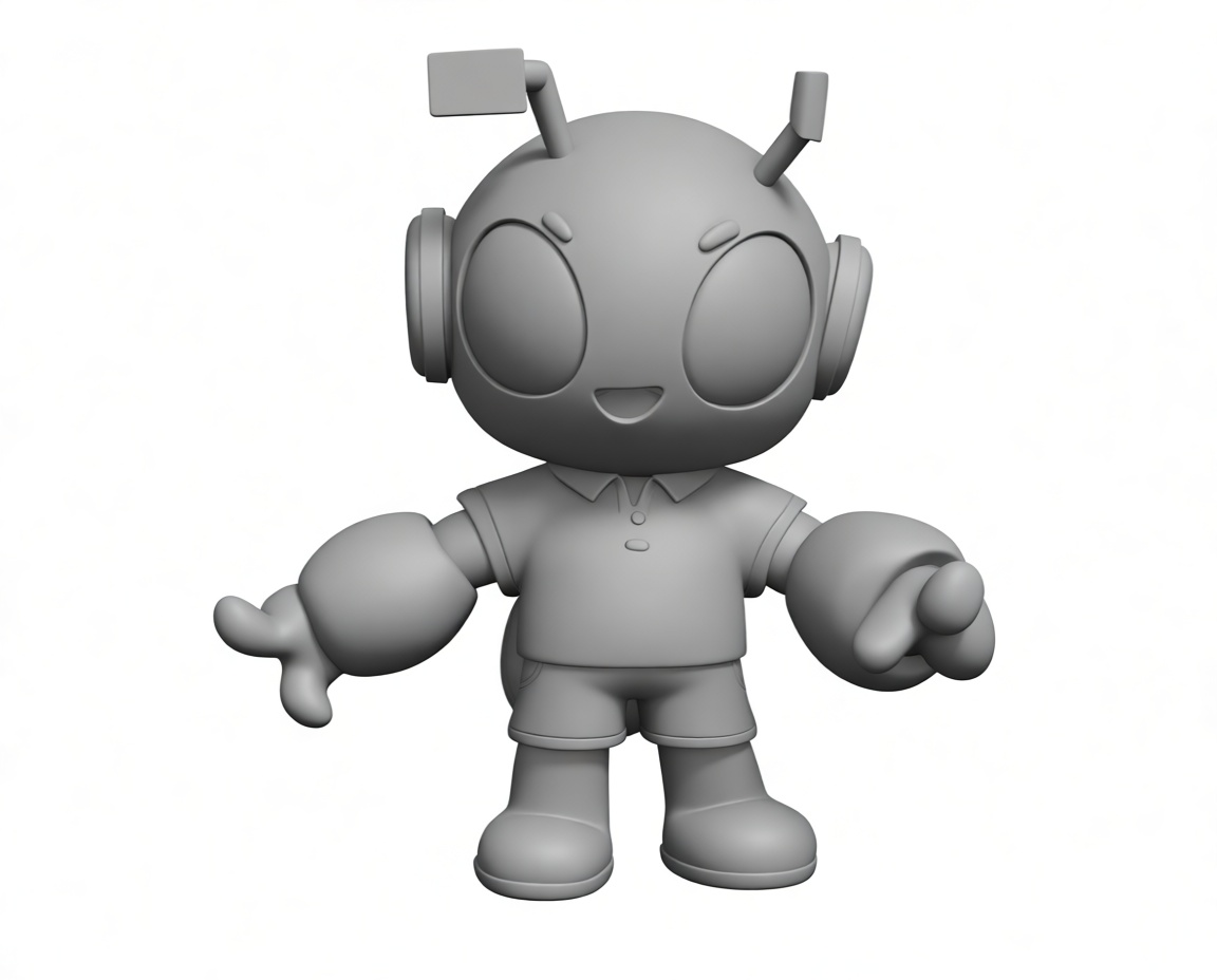 Reddit Snoo Figurine free 3D printable STL