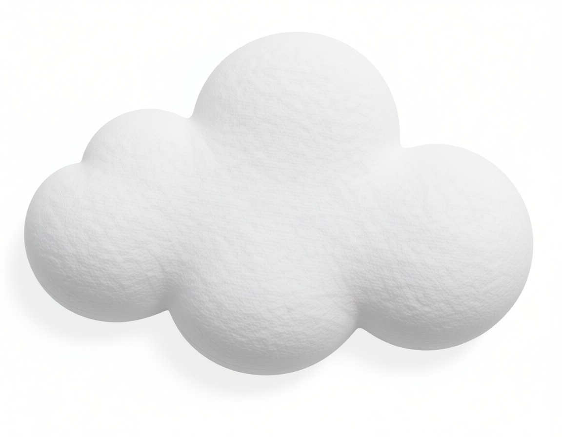 Puffy Cloud Sculpture free 3D printable STL