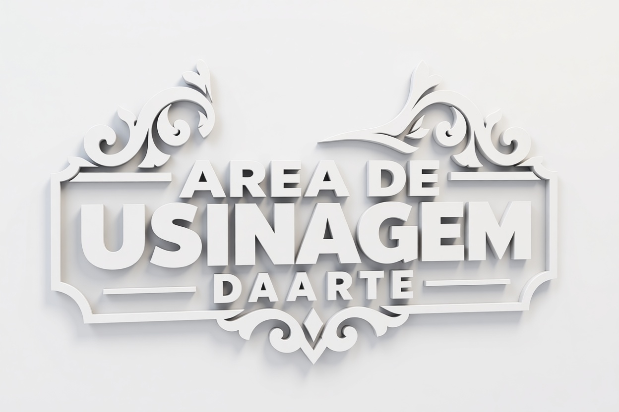 Usinagem Decorative Sign free 3D printable STL