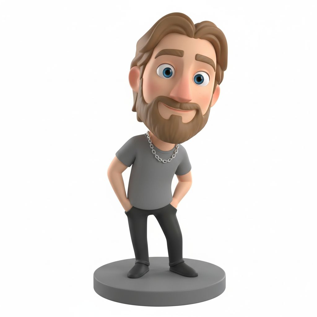 Stylized Male Character free 3D printable STL
