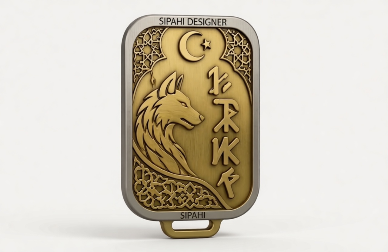 Kurt Wolf Pendant free 3D printable STL