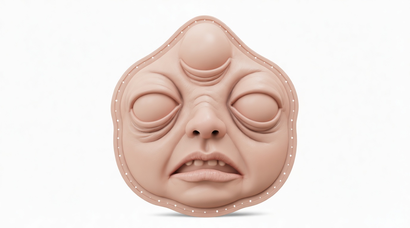 Cacodemon Face Plaque free 3D printable STL