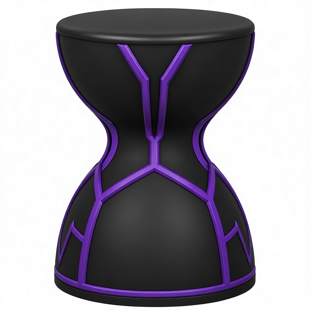 Black Widow Hourglass free 3D printable STL