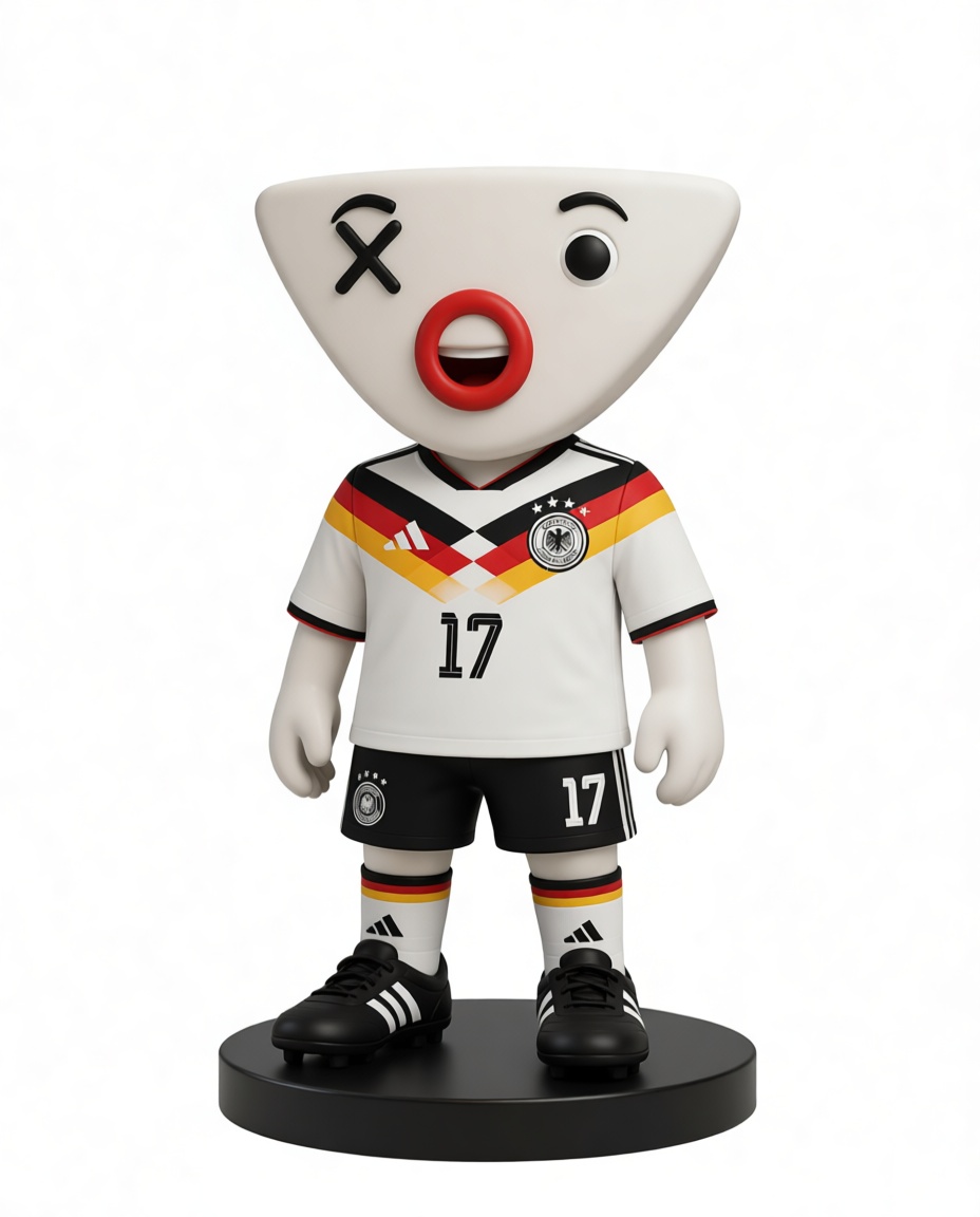 Germany Soccer Player Figurine free 3D printable STL