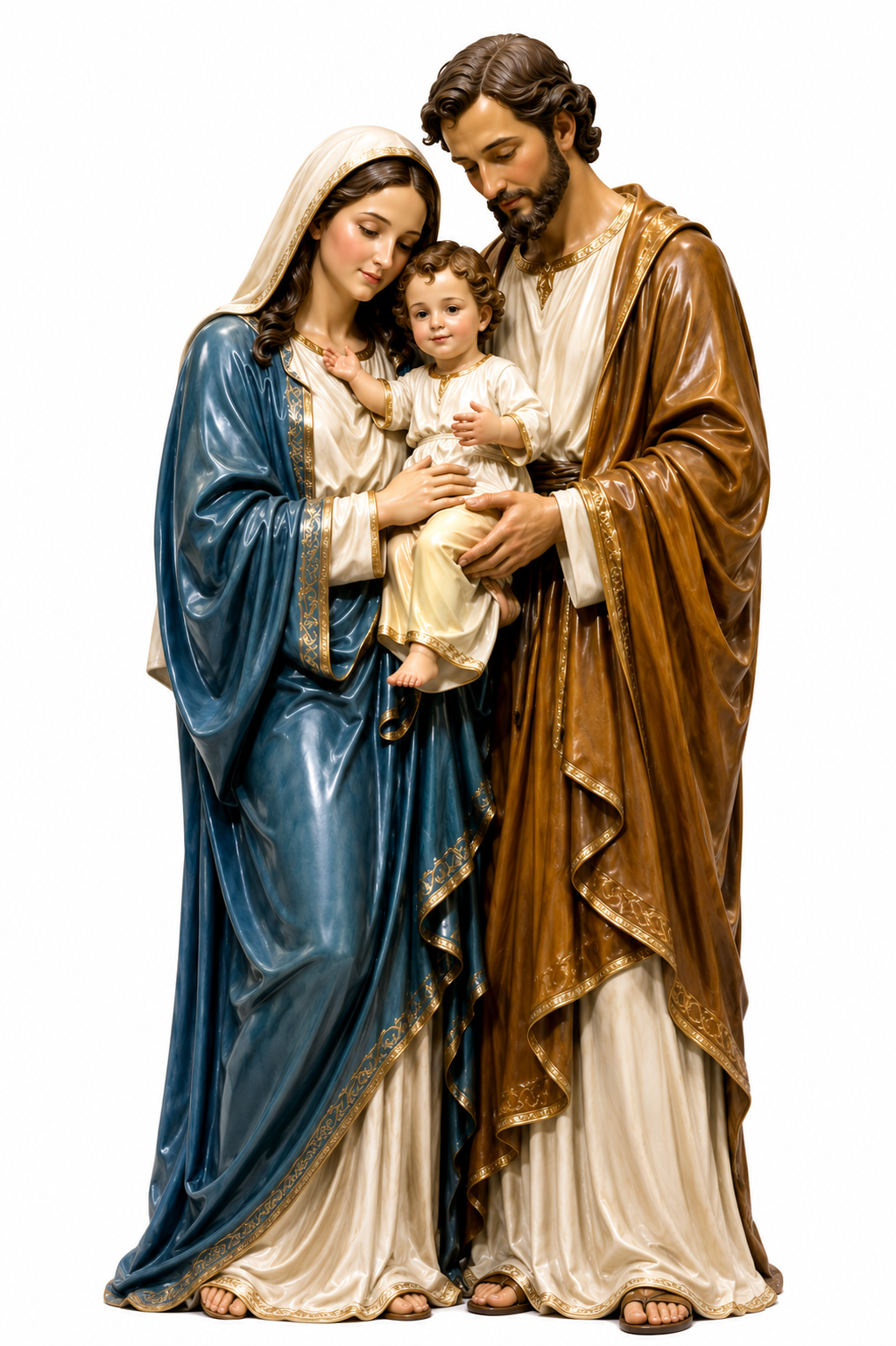 Holy Family Statue free 3D printable STL