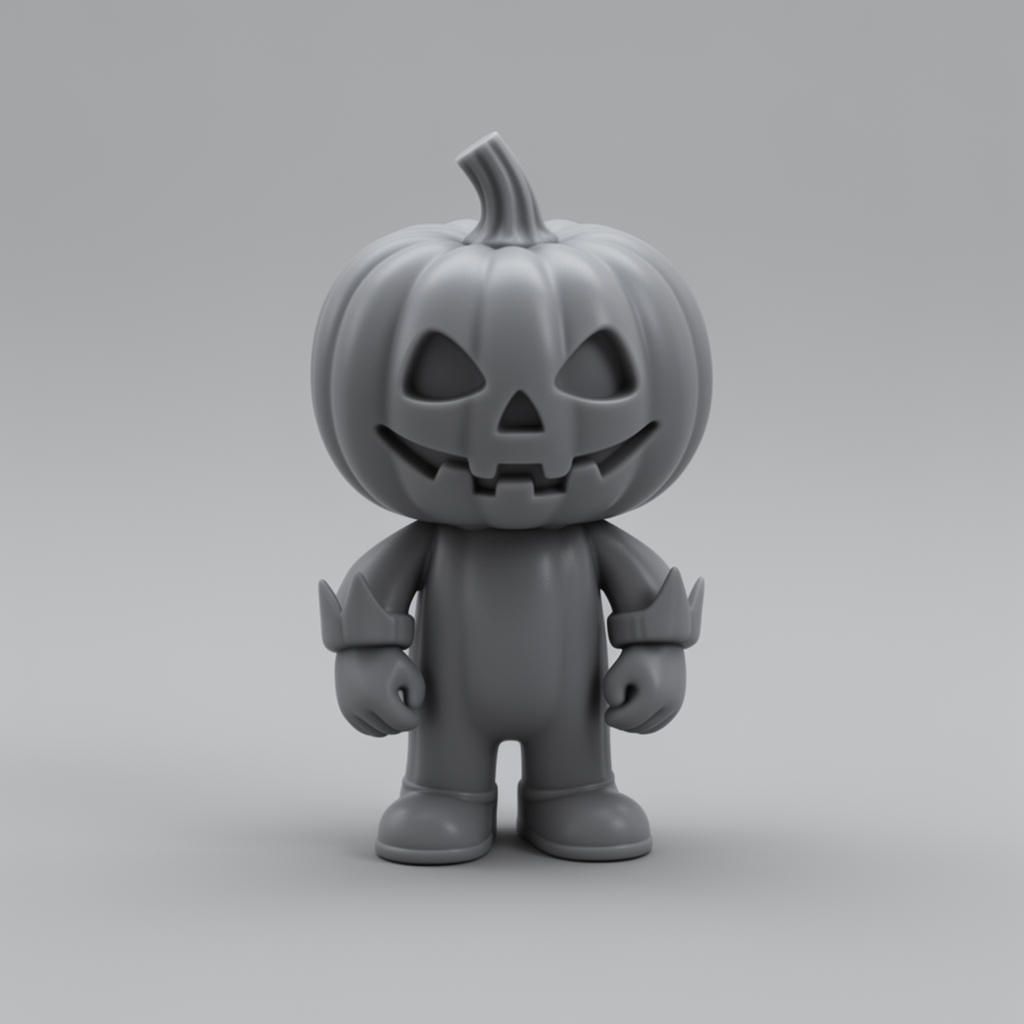 Halloween Pumpkin Figurine free 3D printable STL